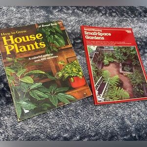 Sunset & Ortho Books Vintage 70’s Houseplant & Small Space Gardening Books